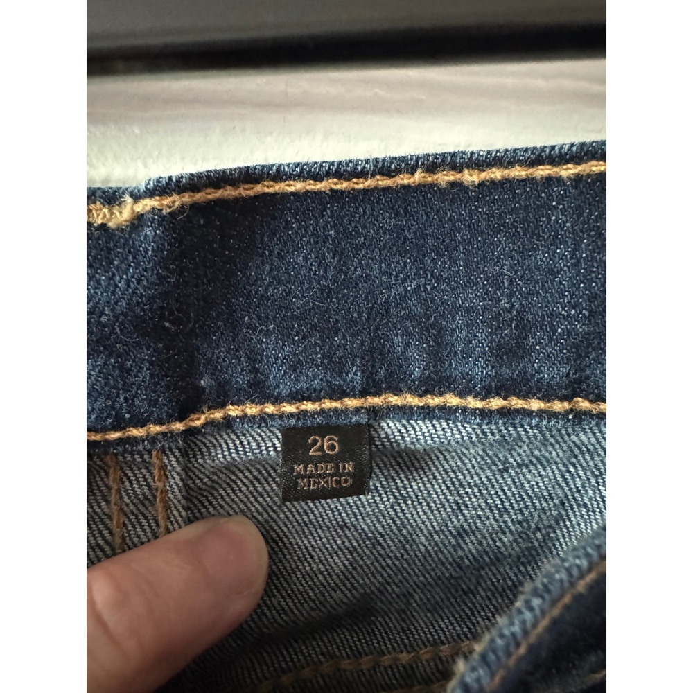 Frye Addie Mid Rise Straight Jeans Size 26 - Picture 4 of 8
